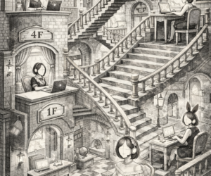 🏢 フロアを分けているのは安心のためです (´︶`)✨